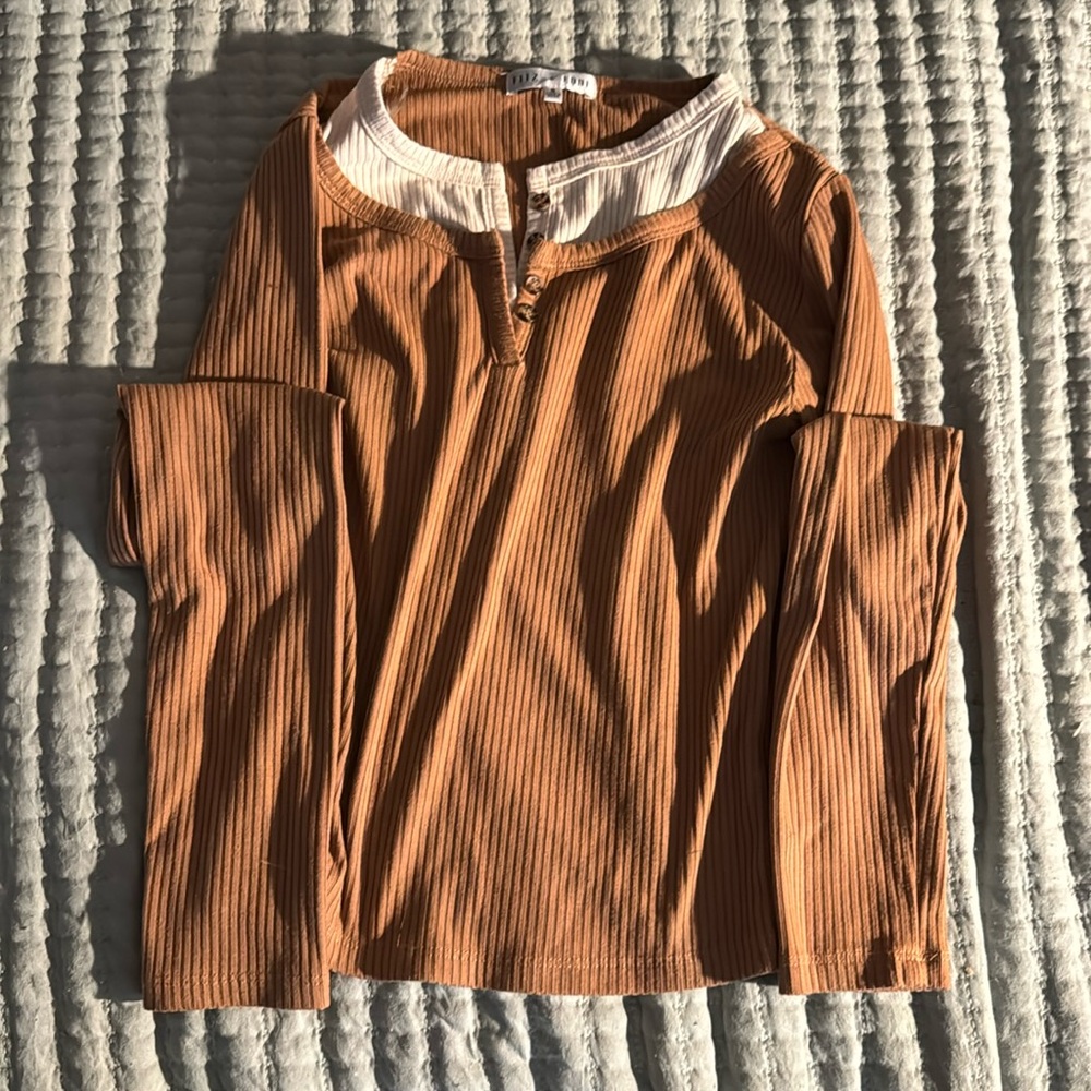 Fitz + Eddi Ribbed Long Sleeve